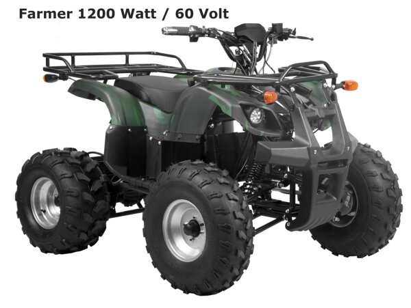 Farmer 1200 Watt 60V mit Differential Camouflage-incl. Endmontage